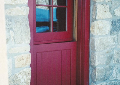 Custom Painted Dutch Door
