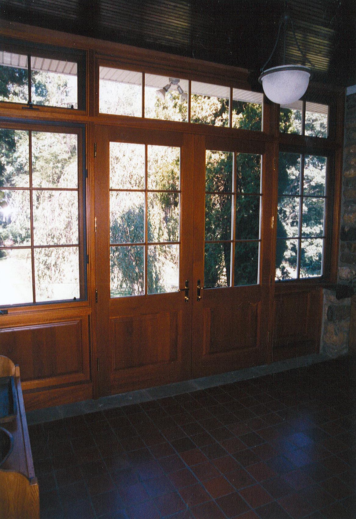 Entrance French Door with Casement Sidelites